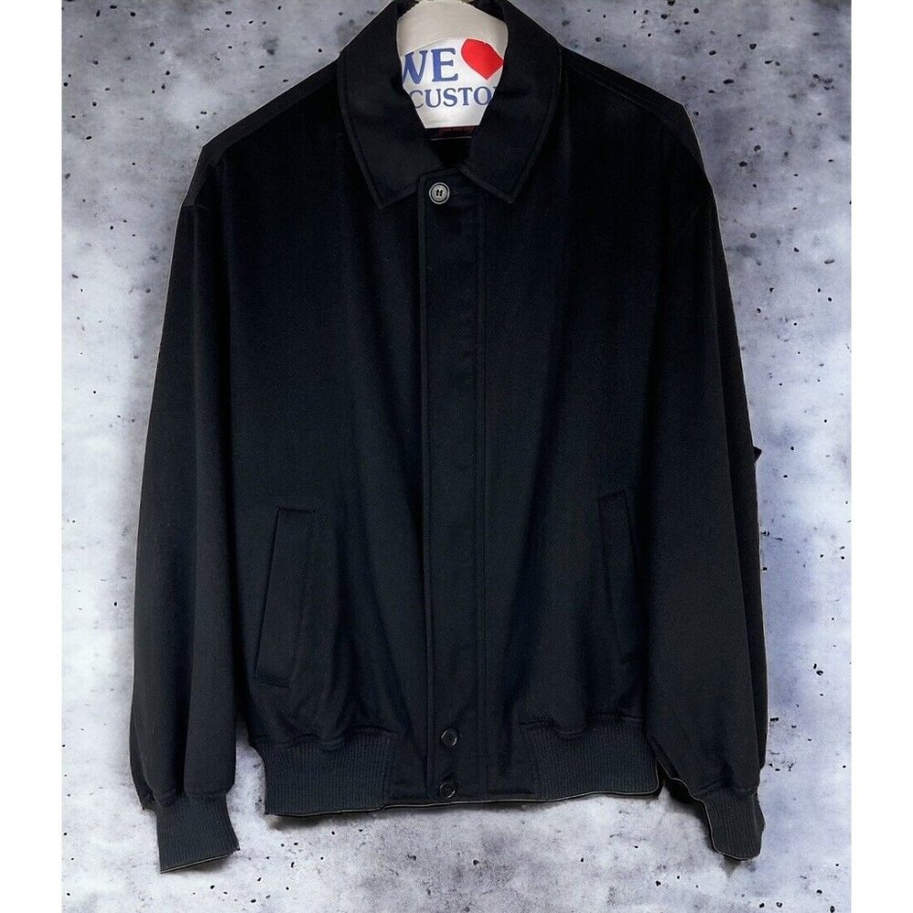 Paul & Shark Yachting Loro Piana Superfine Wool Cashmere Bomber Jacket